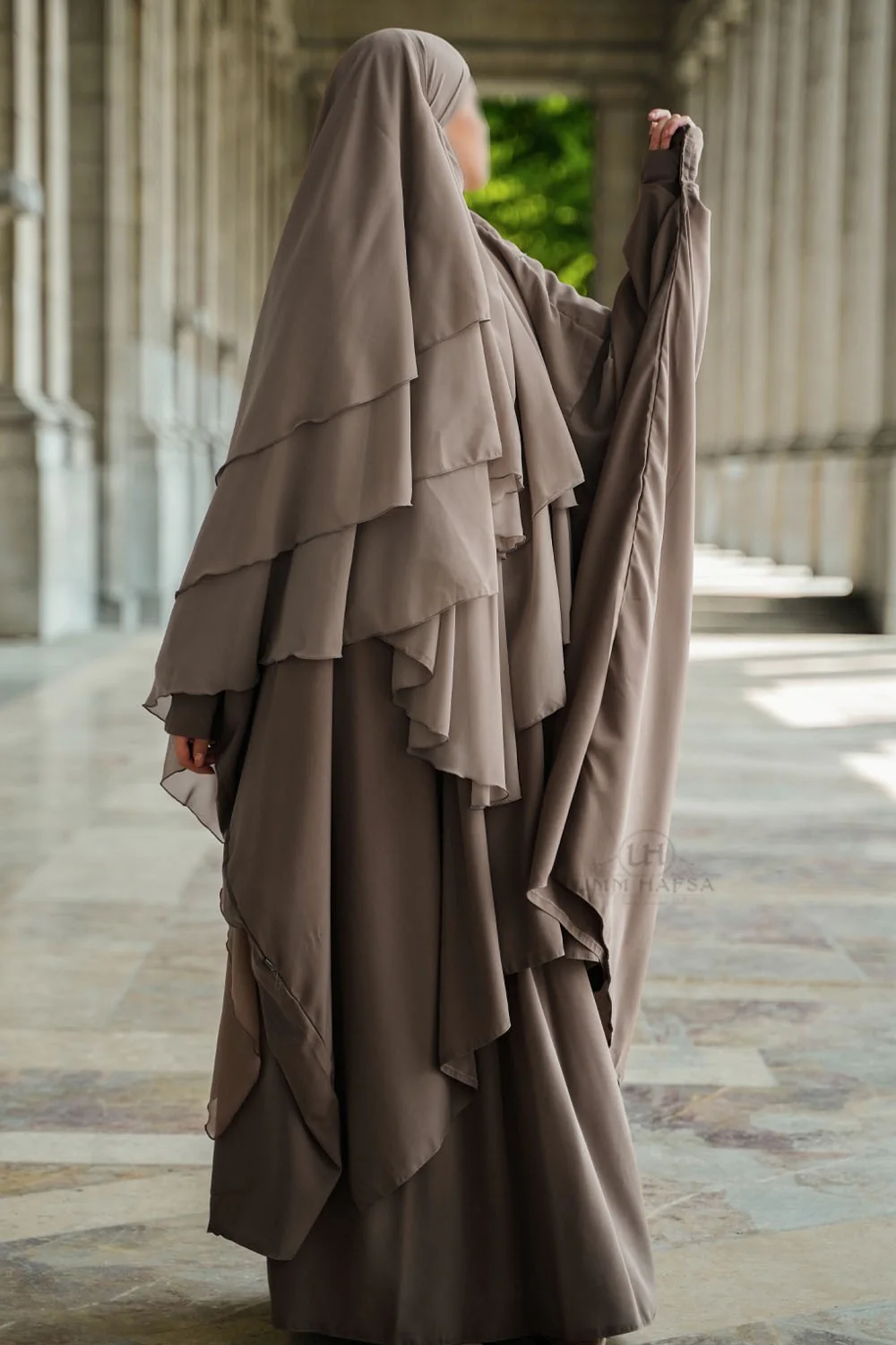 Abaya 2 pièces à clips Umm Hafsa - Image 14