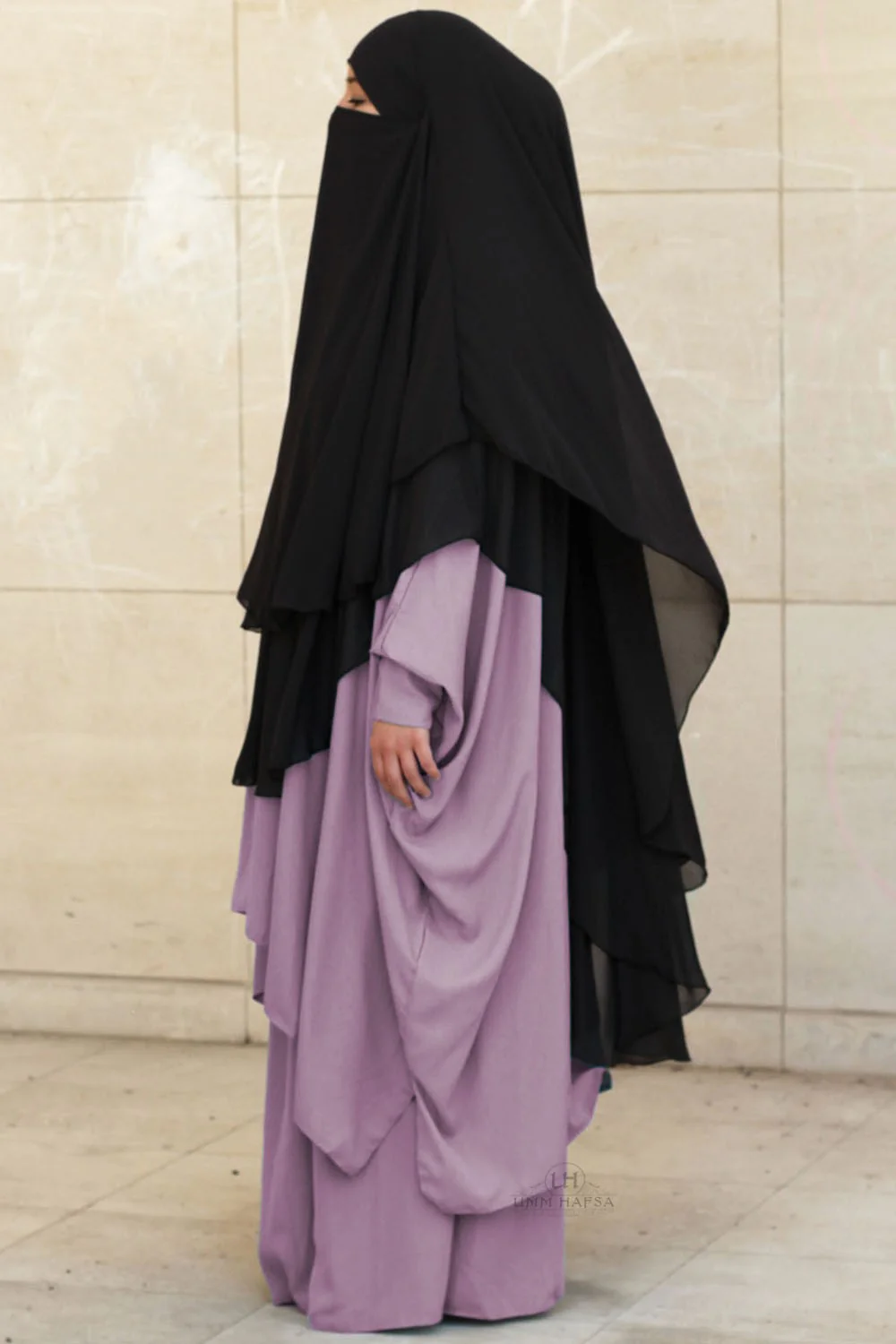 Abaya 2 pièces à clips Umm Hafsa - Image 22