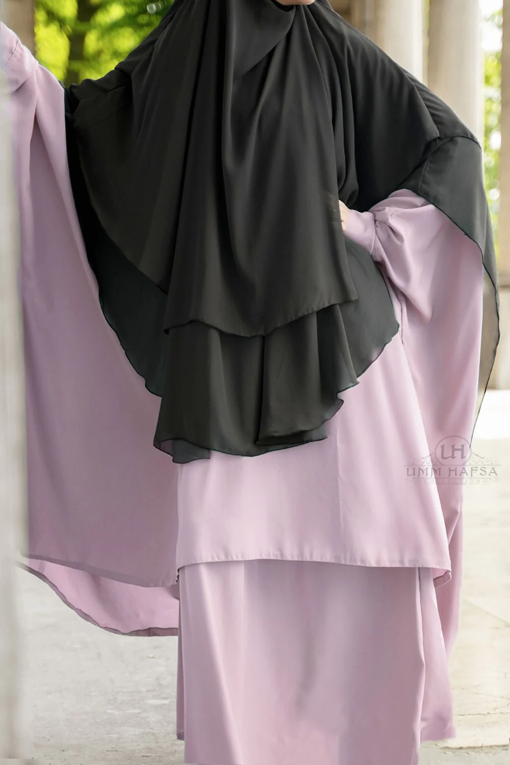Abaya 2 pièces à clips Umm Hafsa - Image 24