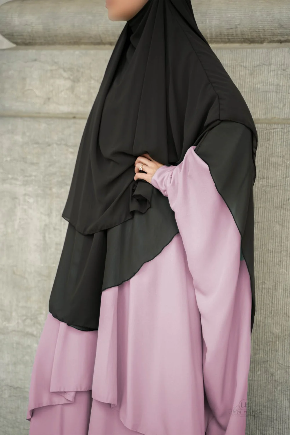 Abaya 2 pièces à clips Umm Hafsa - Image 25