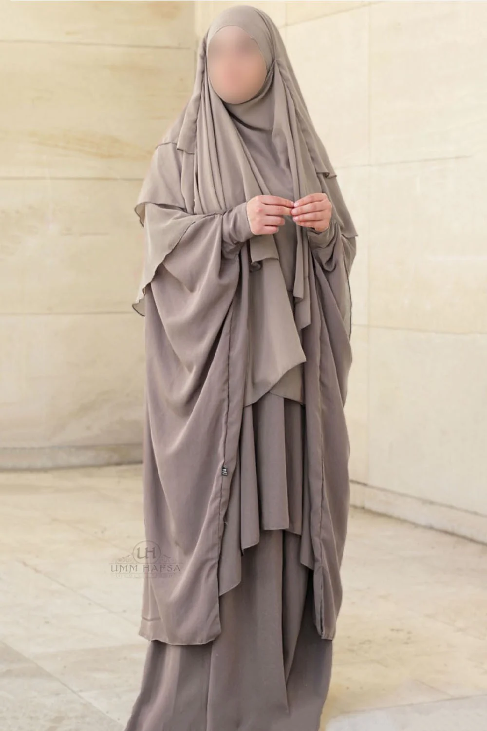 Abaya 2 pièces à clips Umm Hafsa - Image 28