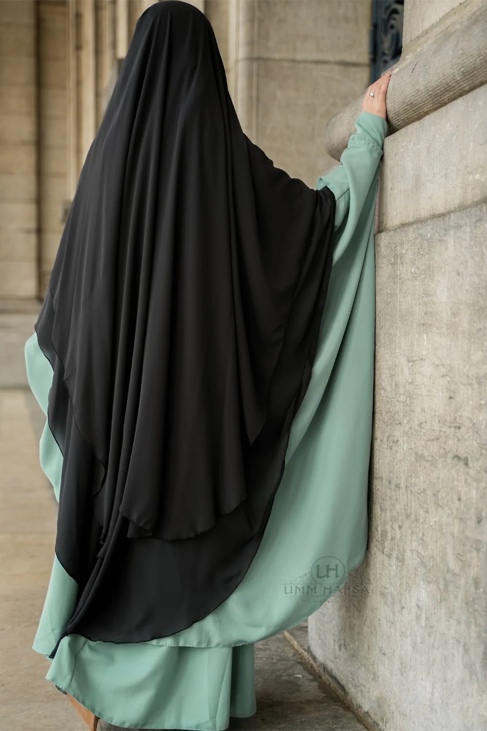Abaya 2 pièces à clips Umm Hafsa - Image 30