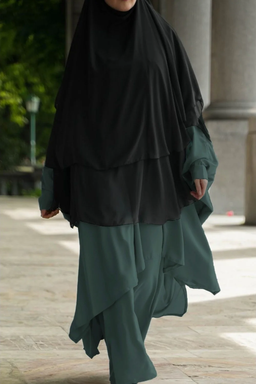 Abaya 2 pièces à clips Umm Hafsa - Image 32