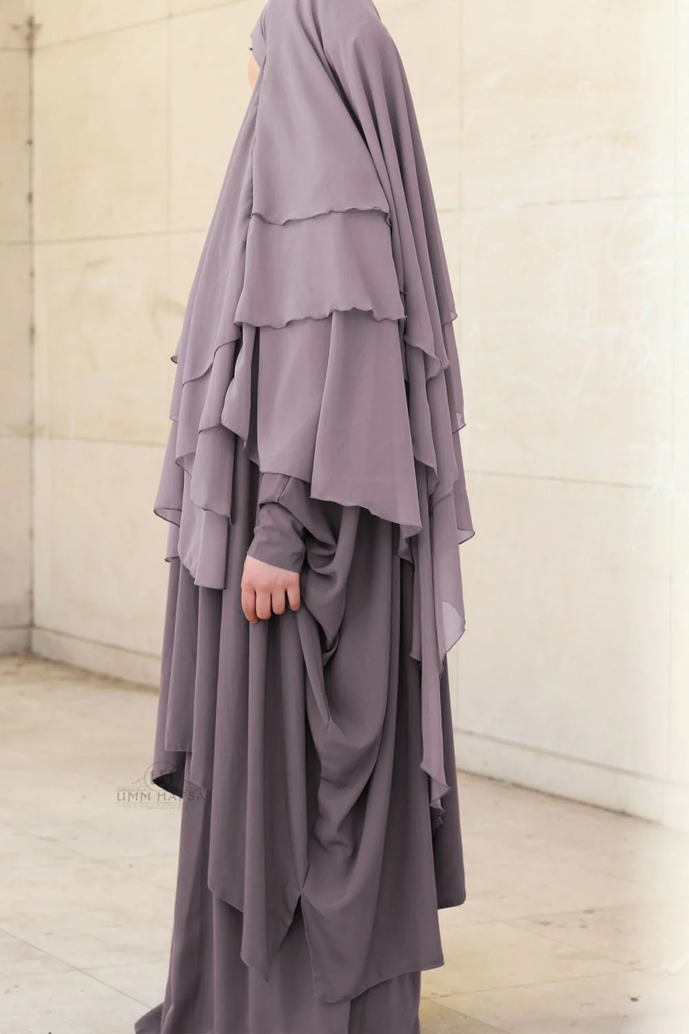 Abaya 2 pièces à clips Umm Hafsa - Image 6