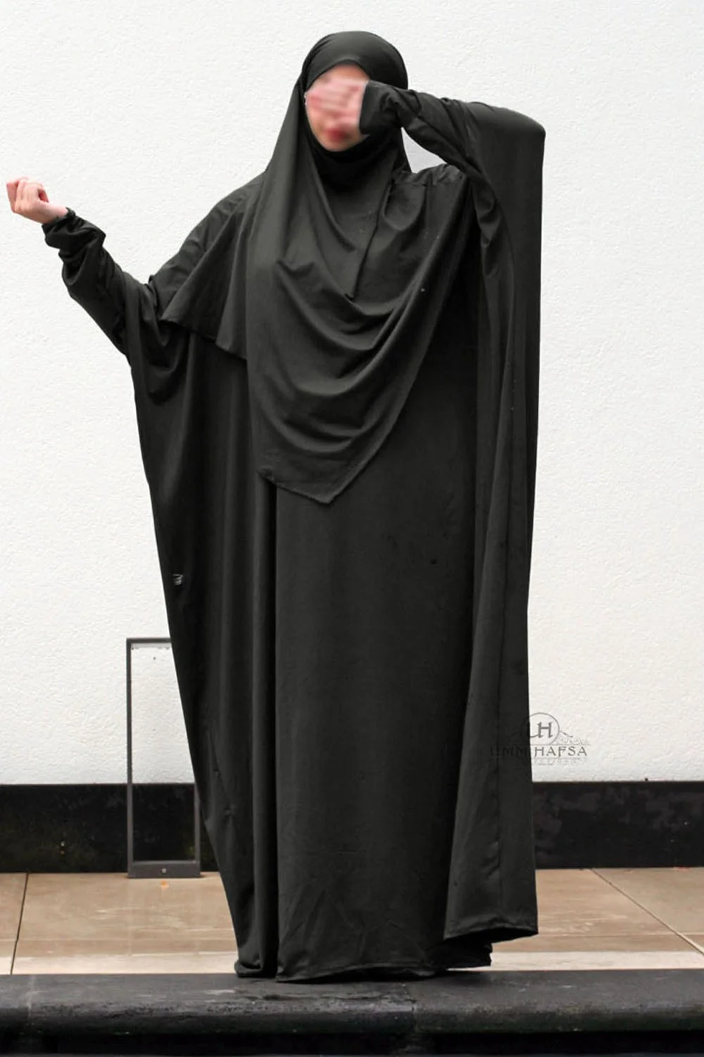 Abaya de Bain 3 Pièces by Umm Hafsa – Élégance & Pudeur à la Plage - Image 5