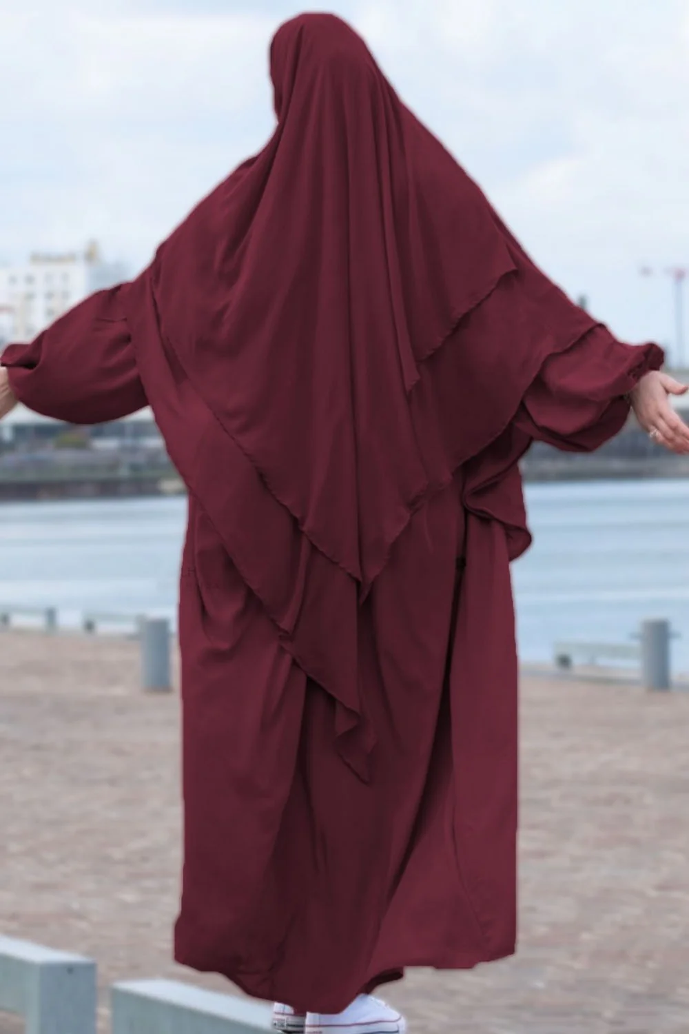 Abaya manche ballon Umm Hafsa - Image 3