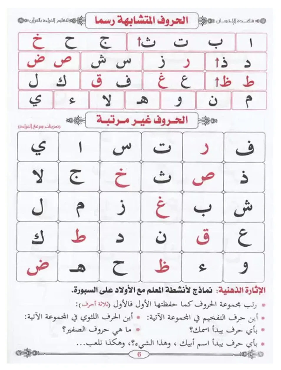 Apprentissage de la lecture arabe avec la règle Bagdadia - LIvre en arabe de Mostafa El Gindi معلم القراءة العربية - Image 7