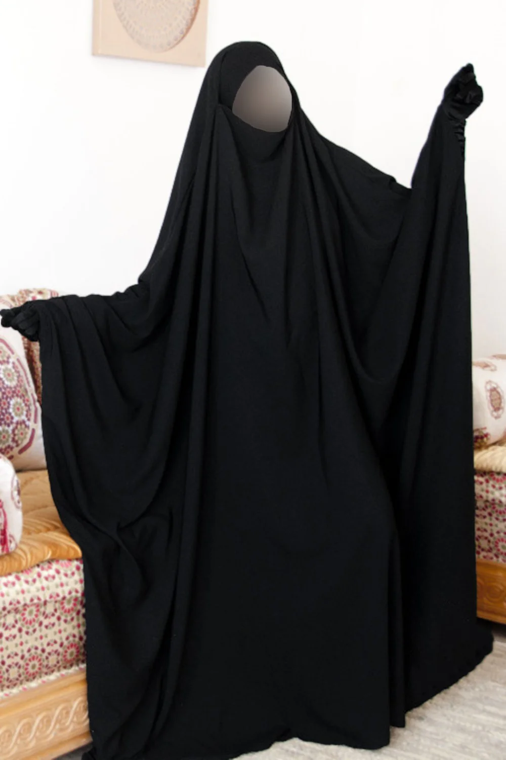 Big jilbab Saoudien Umm Hafsa - Image 2