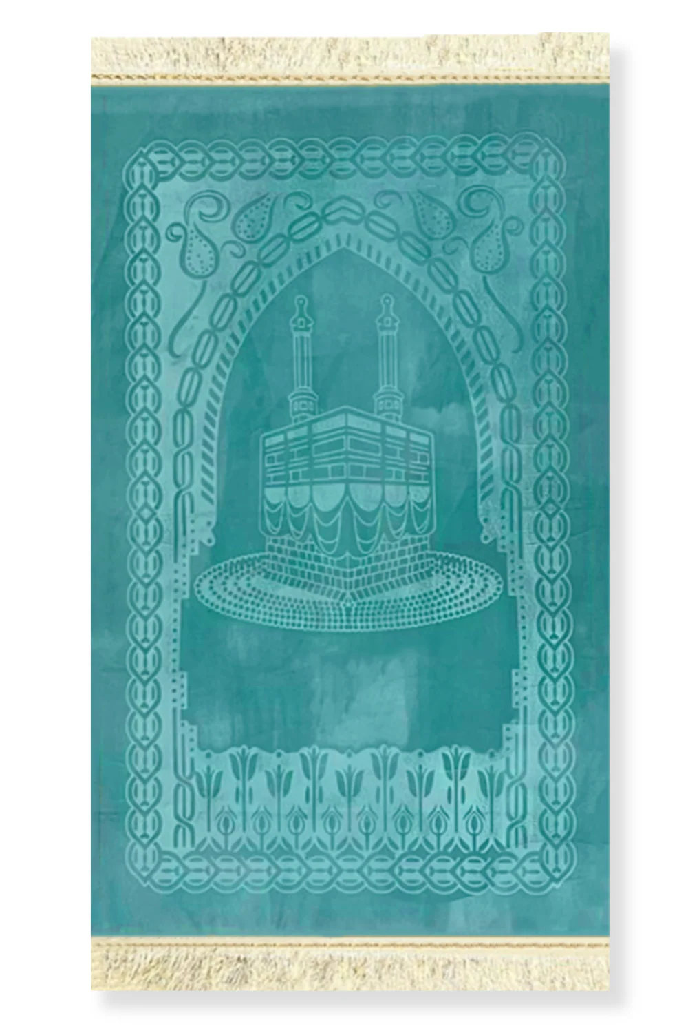Coffret Cadeau Musulman – Tapis de Prière Velours & Chapelet (Tasbih) Élégant - Image 6
