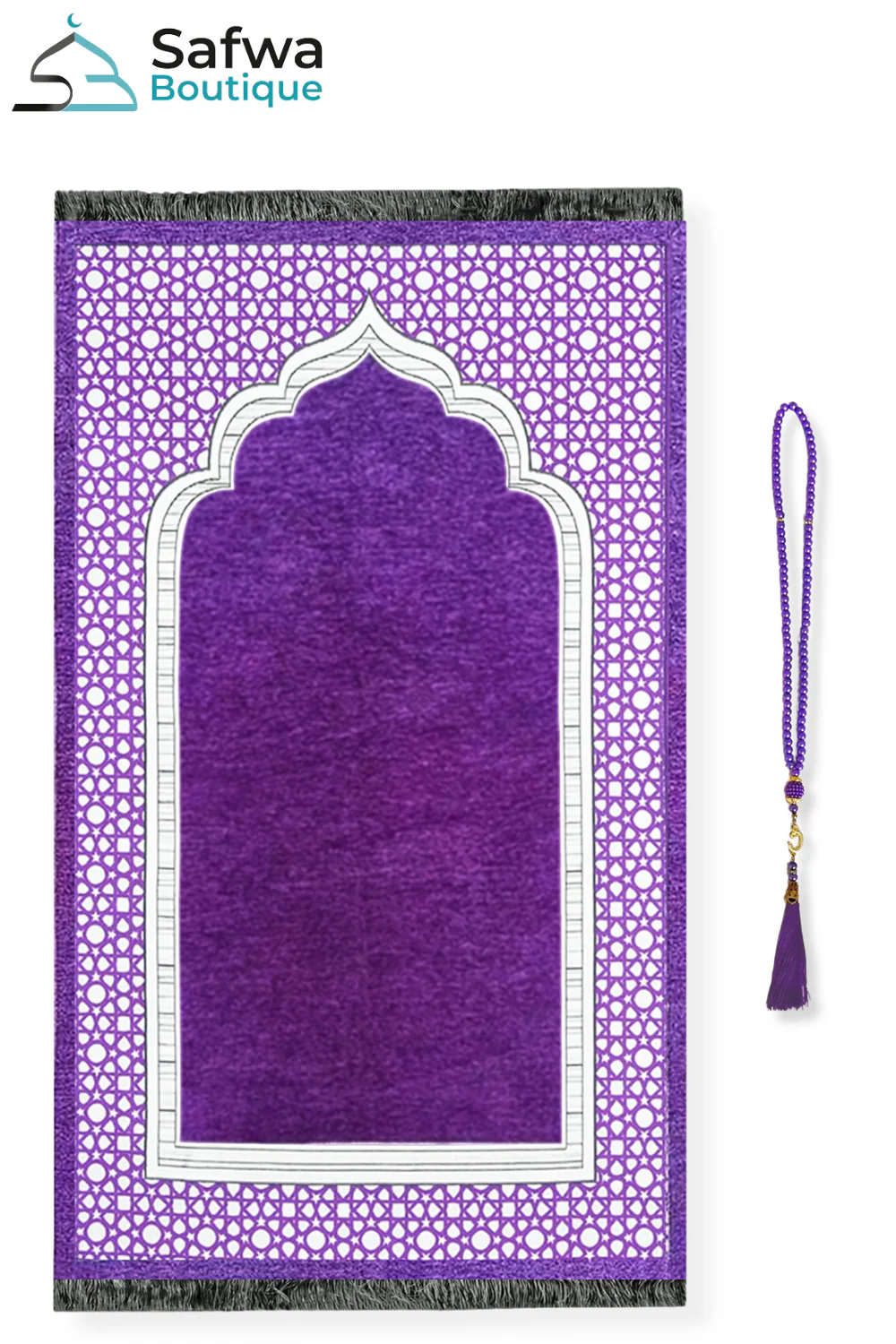 Coffret Cadeau Transparent Élégant – Tapis de Prière & Chapelet (Tasbih) | Muslim Box - Image 34