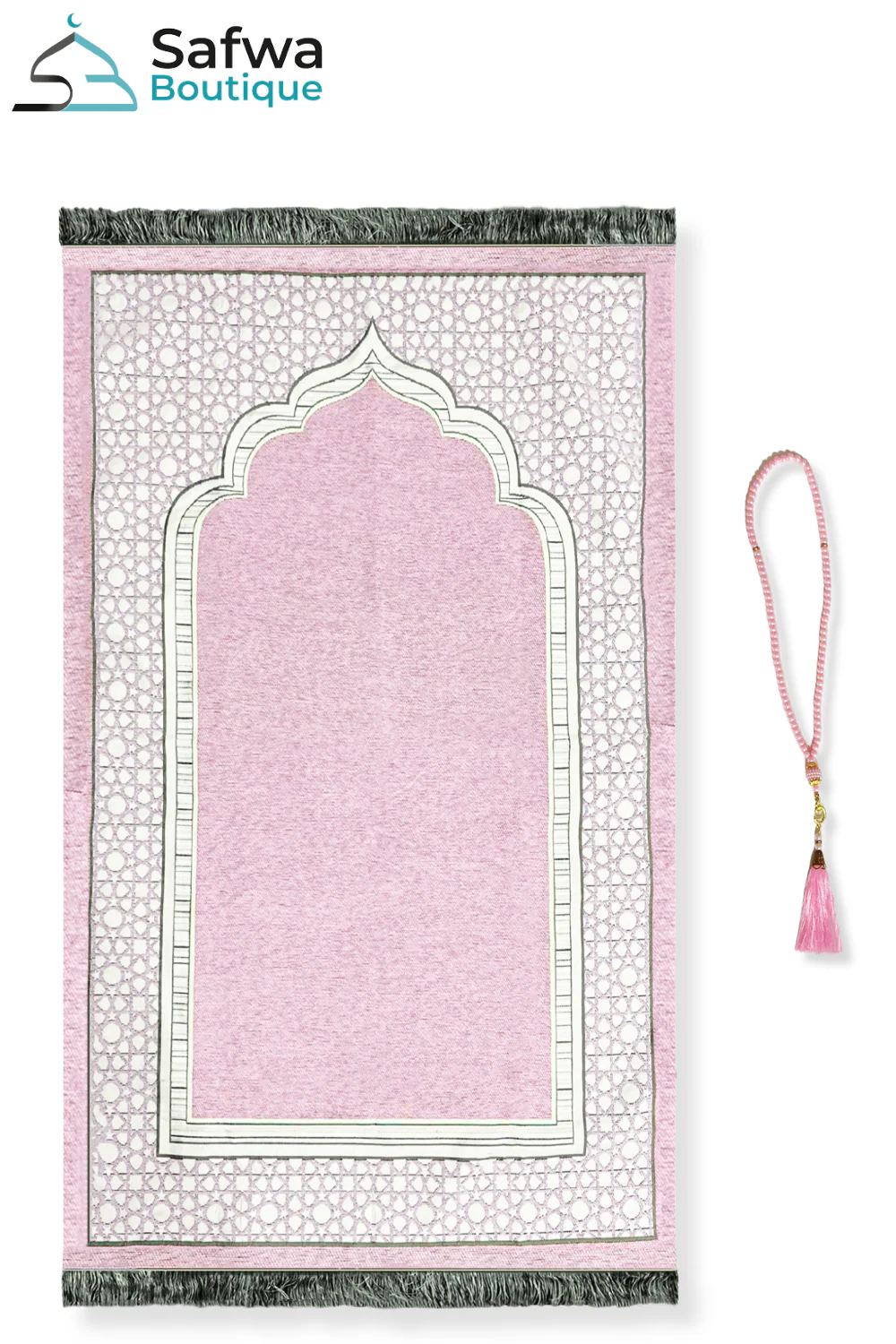Coffret Cadeau Transparent Élégant – Tapis de Prière & Chapelet (Tasbih) | Muslim Box - Image 37