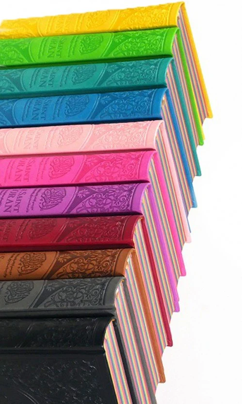 Coran Rainbow AR/FR/PH Couverture Cuir - Éditions Orientica - Image 3
