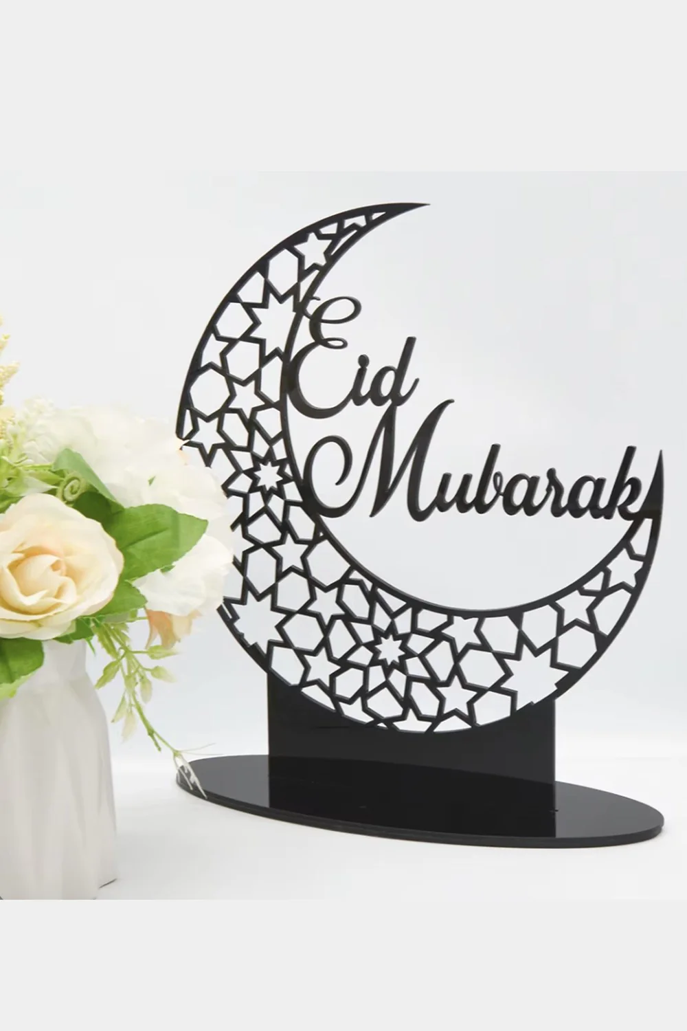 Décoration de table islamique en acrylique - Eid Mubarak 2025 - Image 6