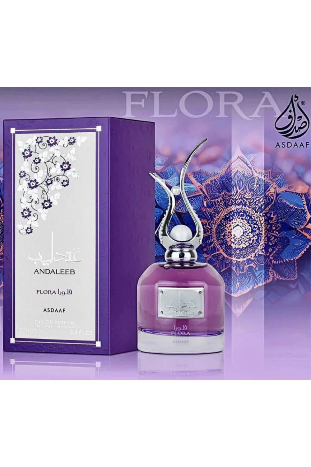 Eau de Parfum Andaleeb FLORA Asdaaf 100mL - ASDAAF Perfumes Dubaï - Image 3