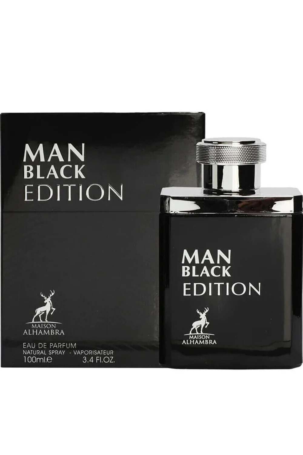 Eau de Parfum Man Black Edition ALHAMBRA 100mL - Maison Alhambra Perfumes Dubaï - Image 3