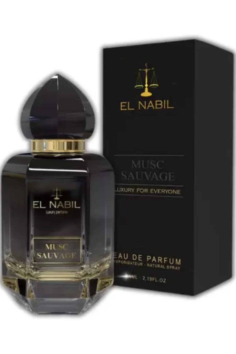 Eau de Parfum Musc Sauvage 65mL - EL NABIL - Image 2