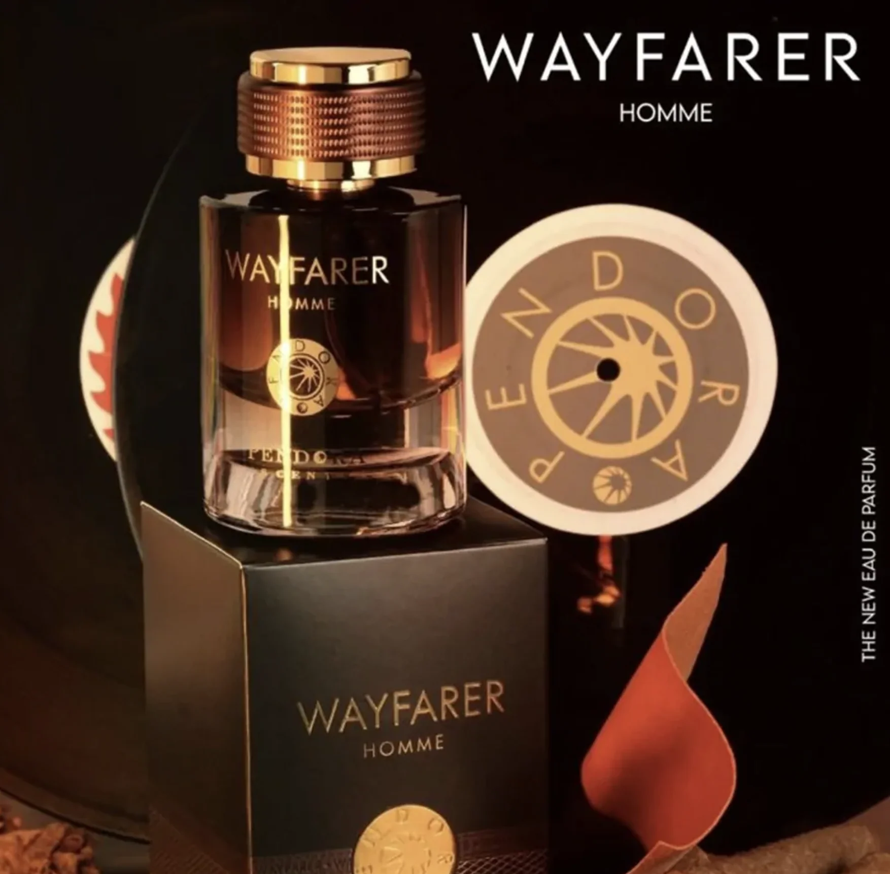 Eau de Parfum Pendora Wayfarer Homme 100mL - Emir Paris Corner - Image 3