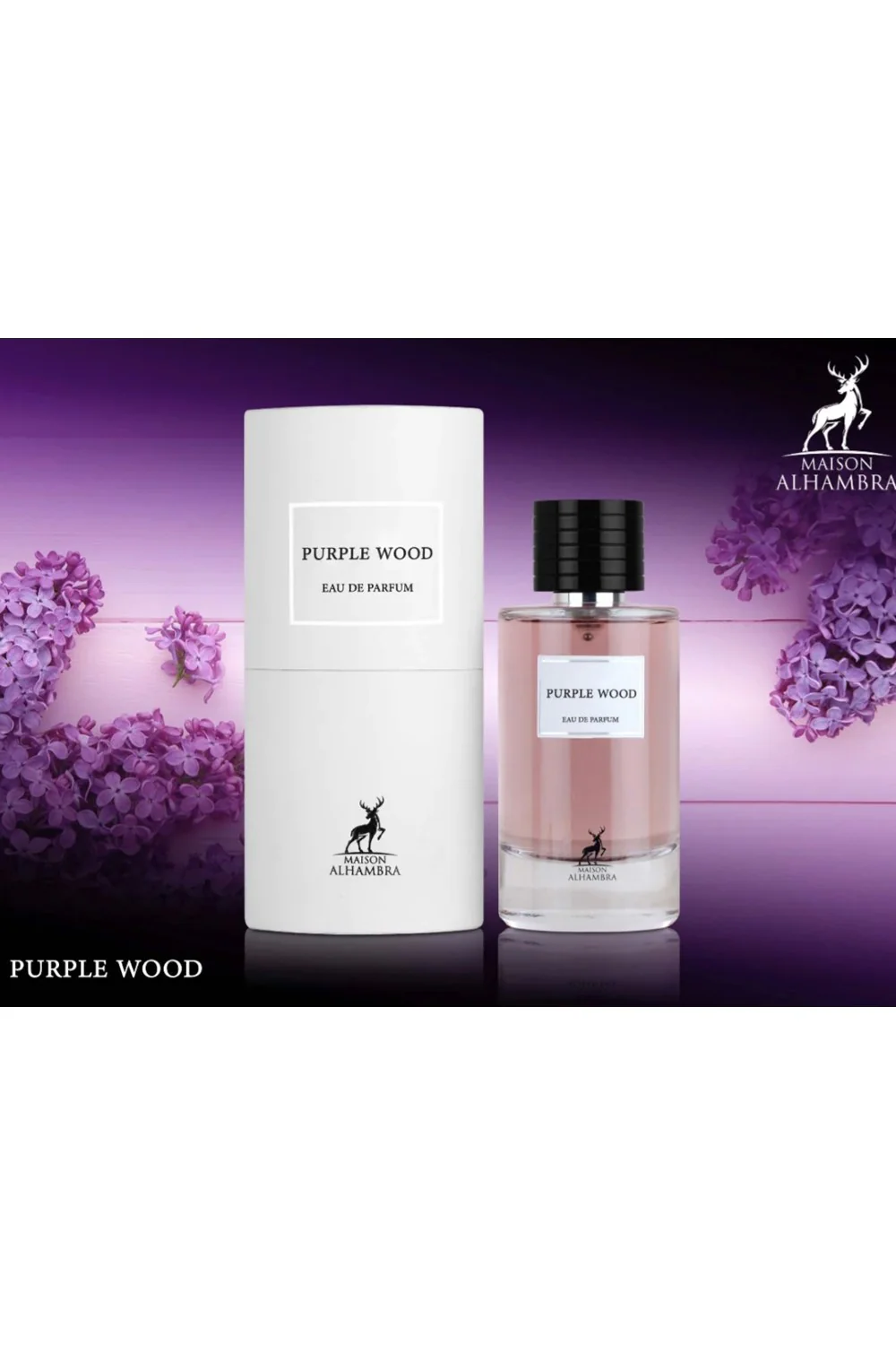 Eau de Parfum Purple Wood ALHAMBRA 100mL - Maison Alhambra Perfumes Dubaï - Image 3