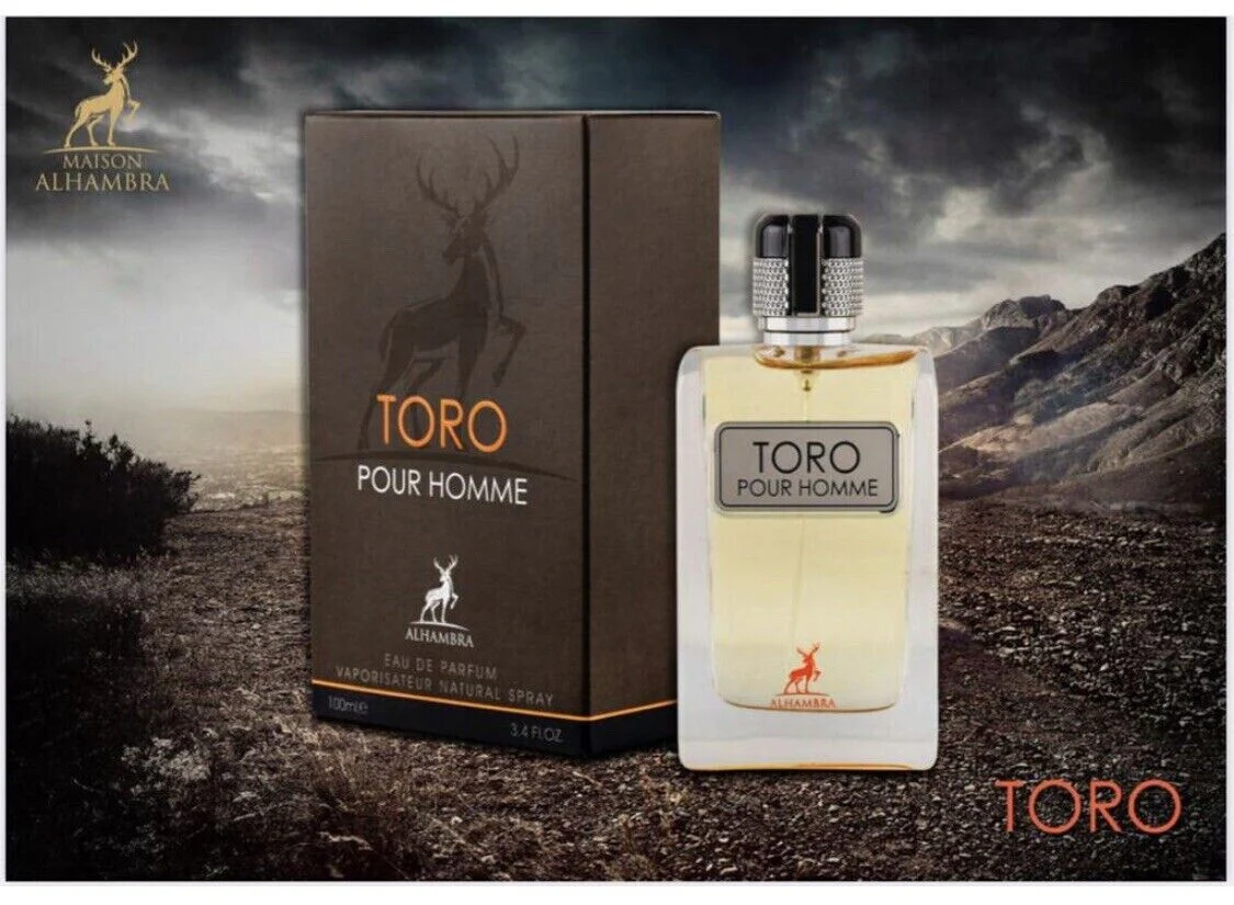 Eau de Parfum TORO Pour Homme ALHAMBRA 100mL - Maison Alhambra Perfumes Dubaï - Image 3