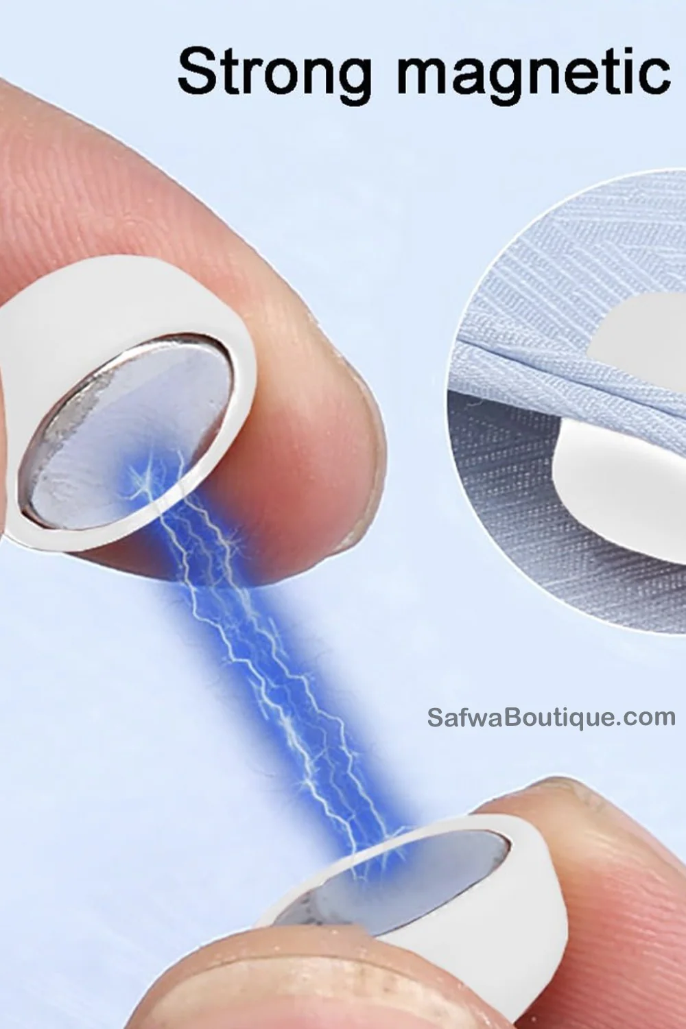 Épingles magnétiques multicolores pour hijab - Broches pratiques et polyvalentes - Image 16