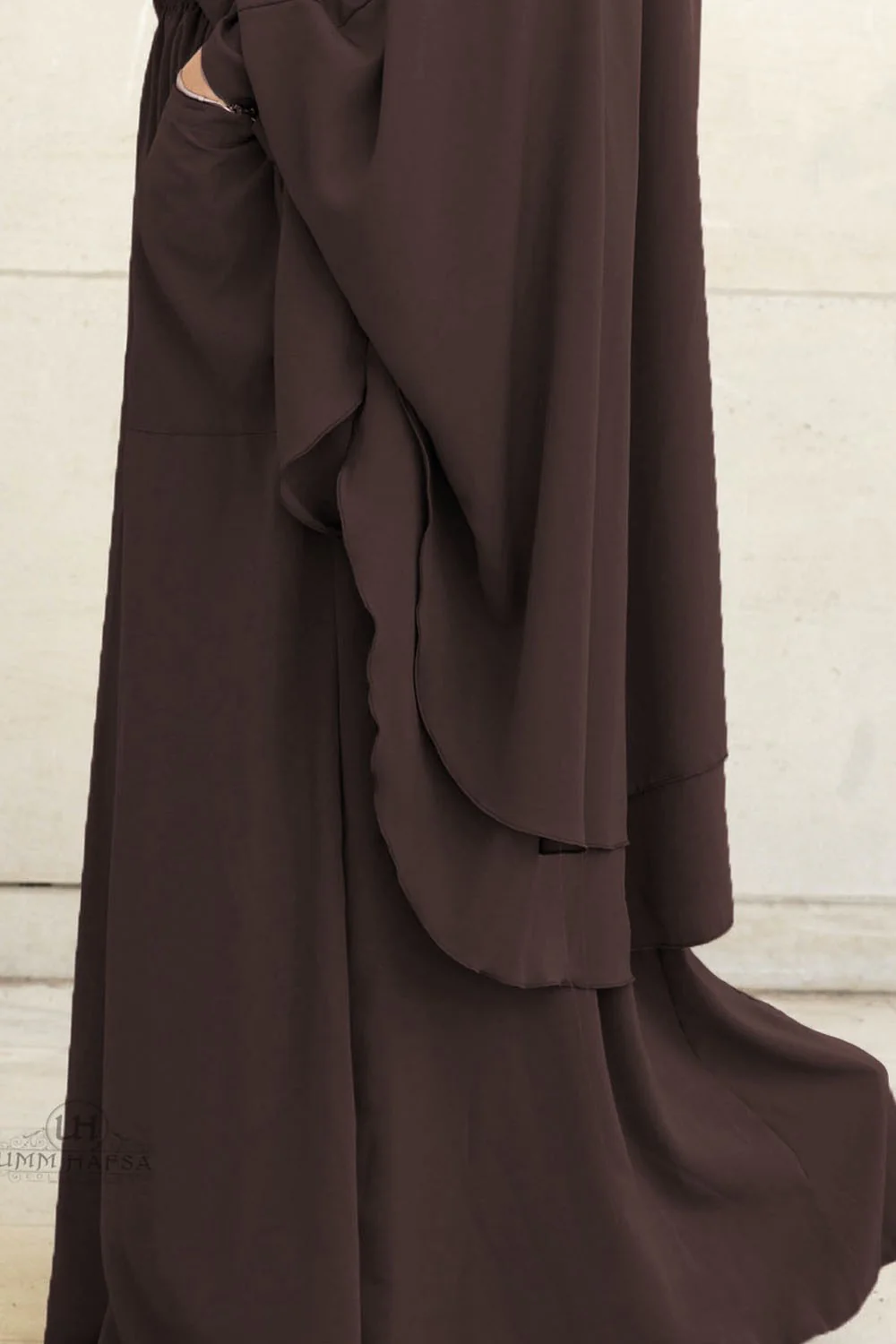 Jilbab Amira 2 voiles Umm Hafsa - Image 9