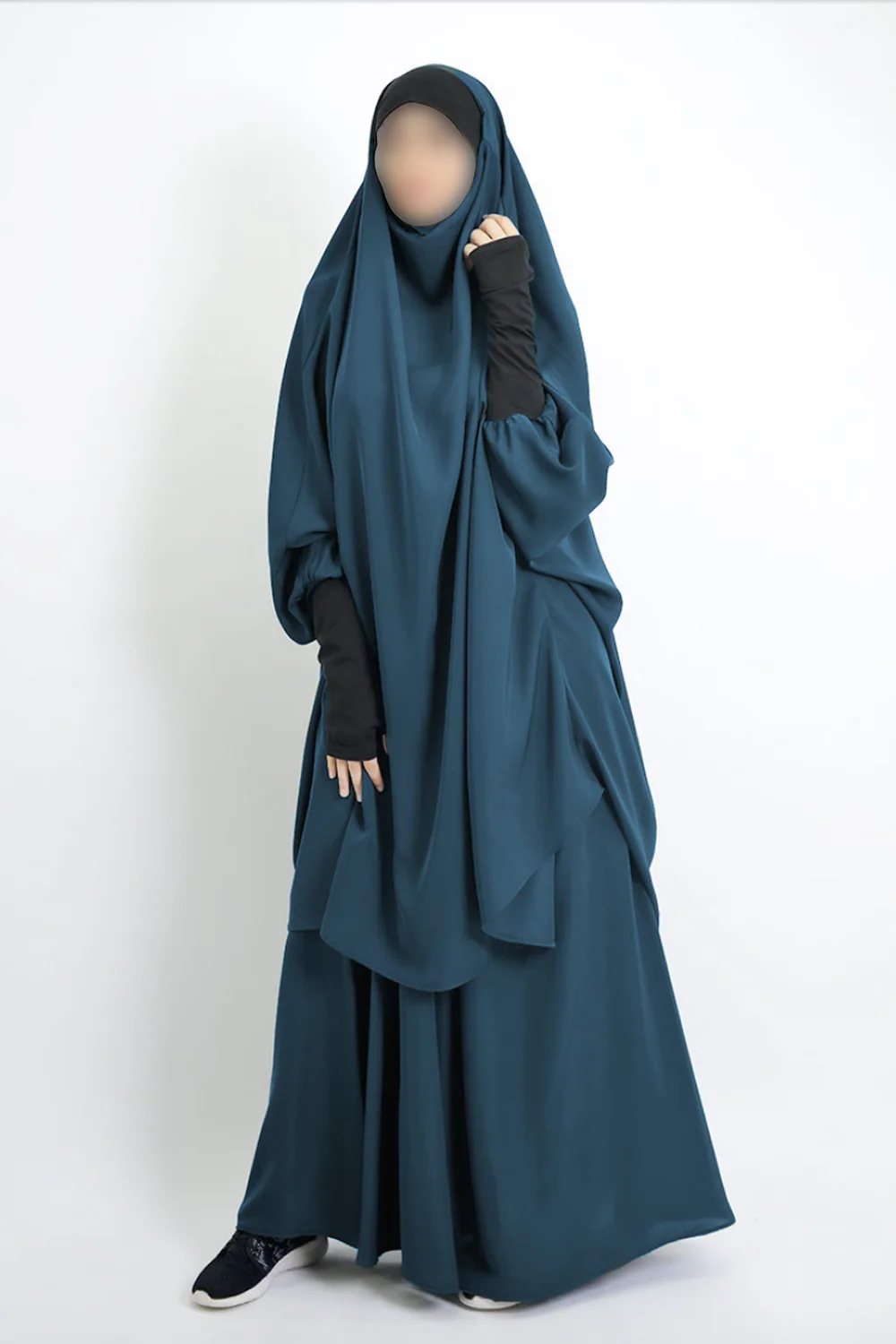 Jilbab Makkah 2 Pièces – Élégance et Légèreté | Moultazimoun - Image 8