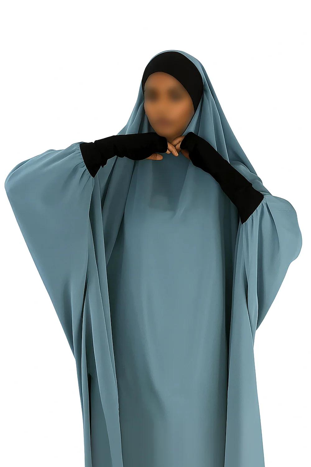Jilbab Makkah 2 Pièces – Élégance et Légèreté | Moultazimoun - Image 9