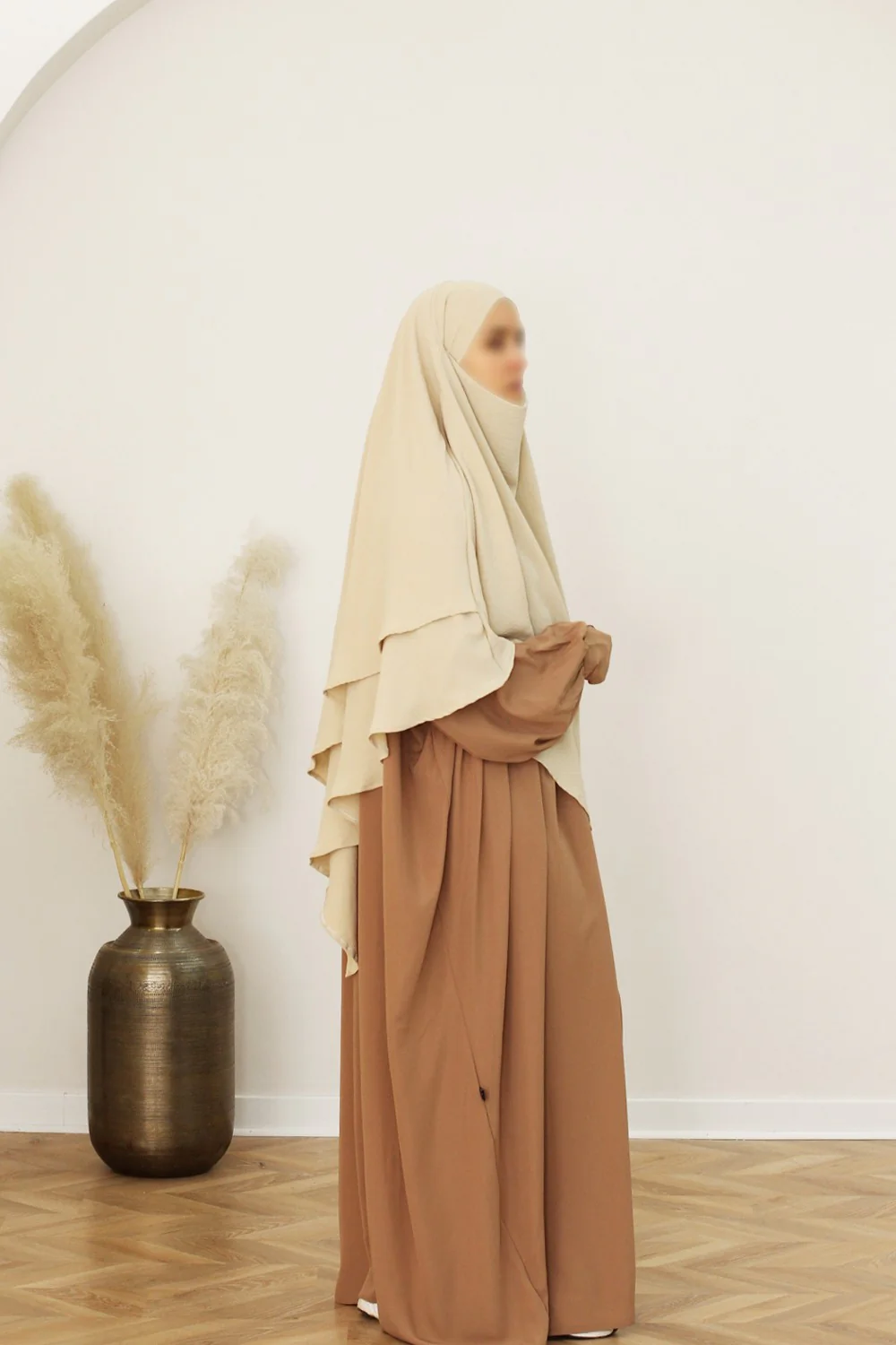 Khimar Jazz 2 voiles - Safwa Collection - Image 13