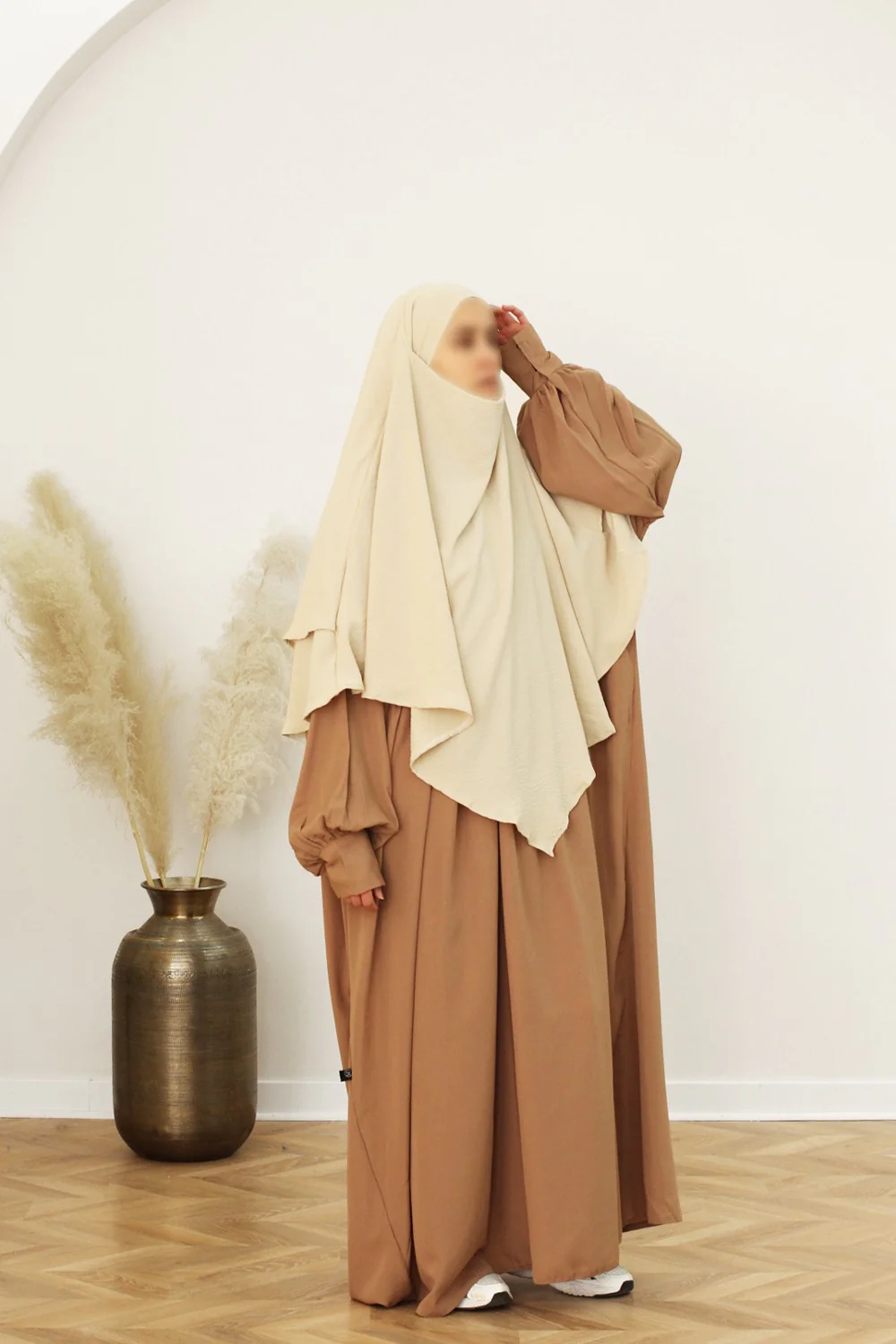 Khimar Jazz 2 voiles - Safwa Collection - Image 14