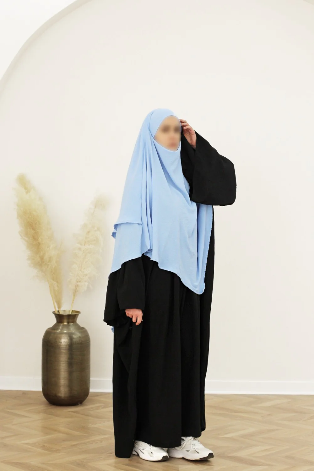 Khimar Jazz 2 voiles - Safwa Collection - Image 17