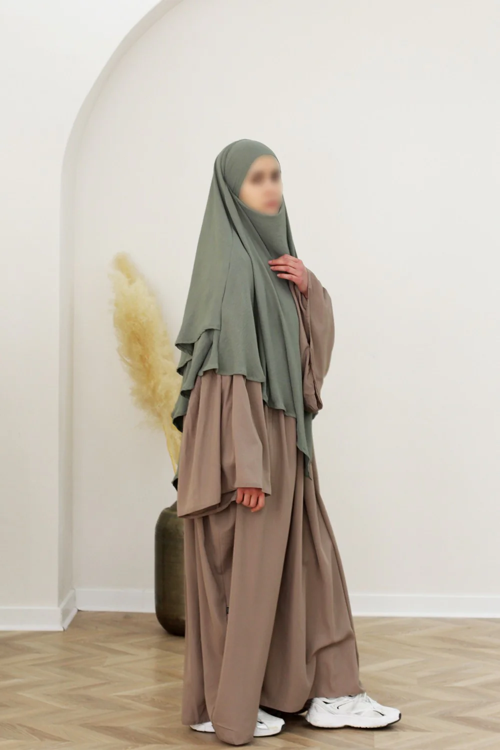 Khimar Jazz 2 voiles - Safwa Collection - Image 19