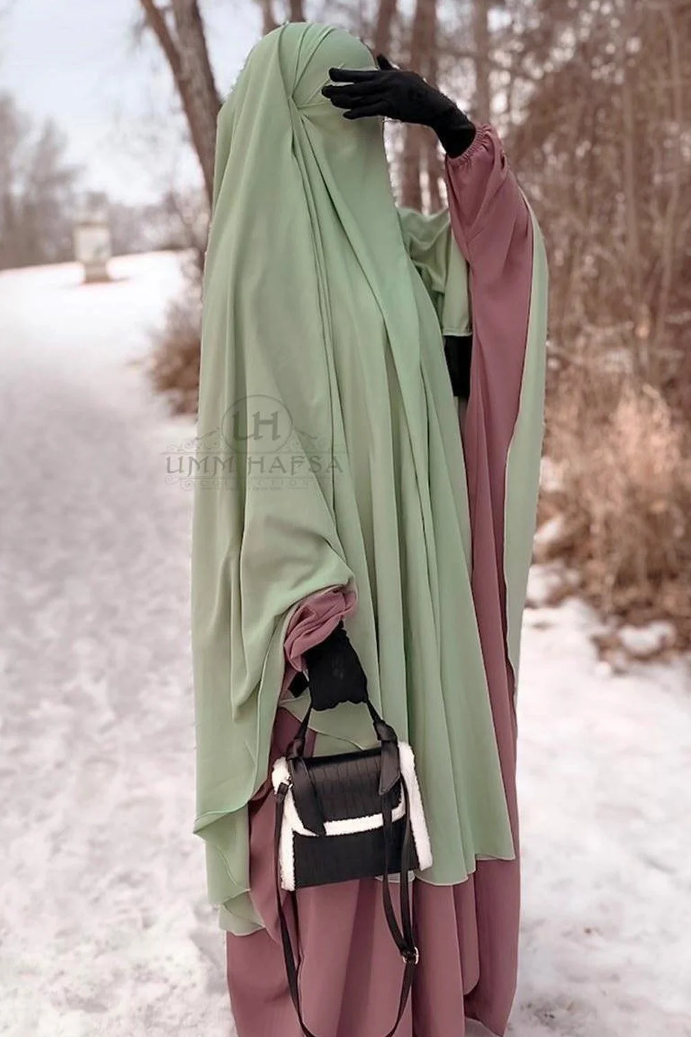 Khimar & Niqab papillon Umm Hafsa - Image 13