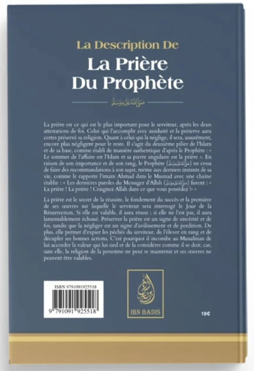 La Description De La Prière Du Prophète, De Muqbil Ibn Hadi Al-Wadi'i - Edition IBN BADIS - Image 2