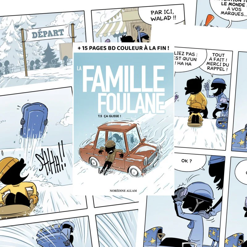 La Famille Foulane (Tome 5) : Ça Glisse ! - Bdouin Éditions - Image 3