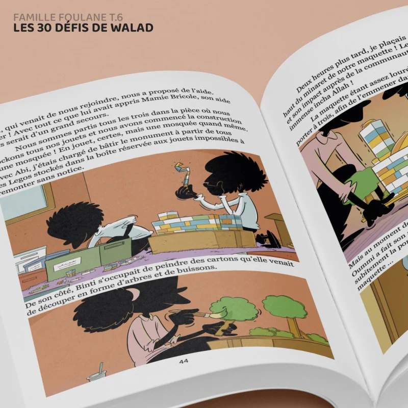 La Famille Foulane (Tome 6) : Les 30 défis de Walad - Bdouin Éditions - Image 4