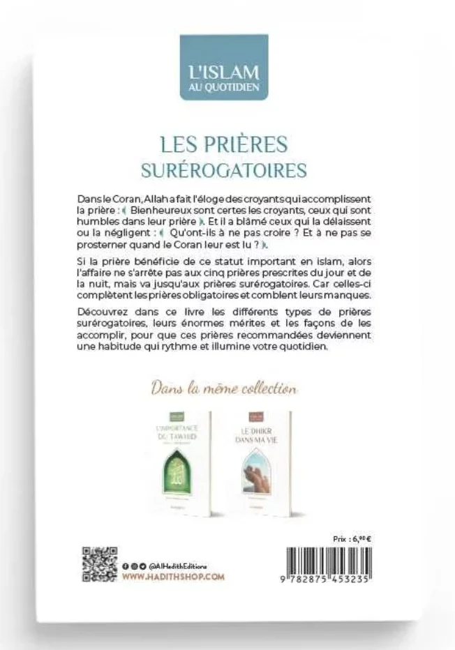 Les prières surérogatoires - un art de vivre de Abd al-Hasib Sanad 'Atiyya – Éditions Al-Hadîth - Image 2