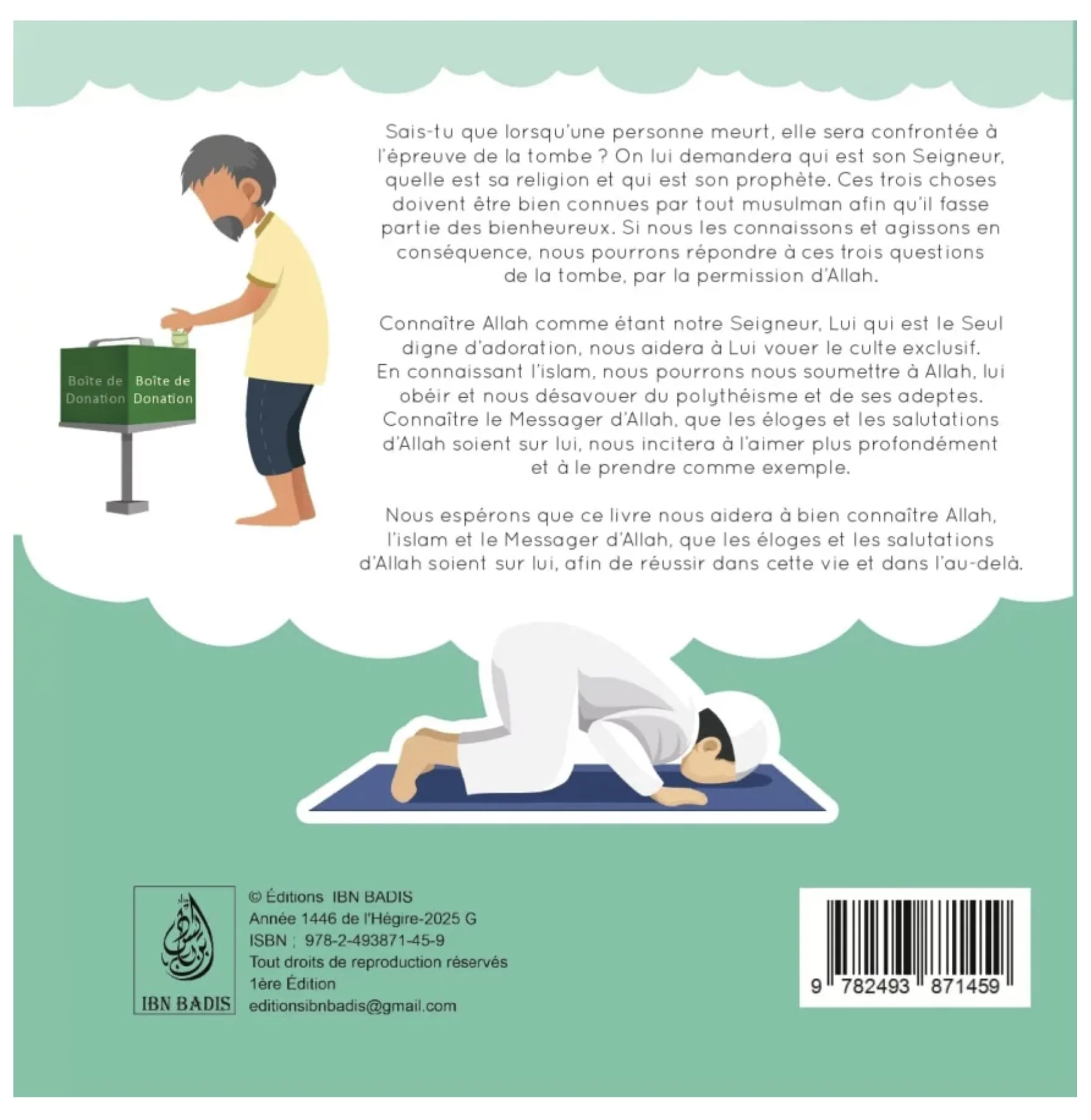 Les trois fondements pour les enfants de Arnida Sharah Auli - Edition IBN BADIS - Image 2