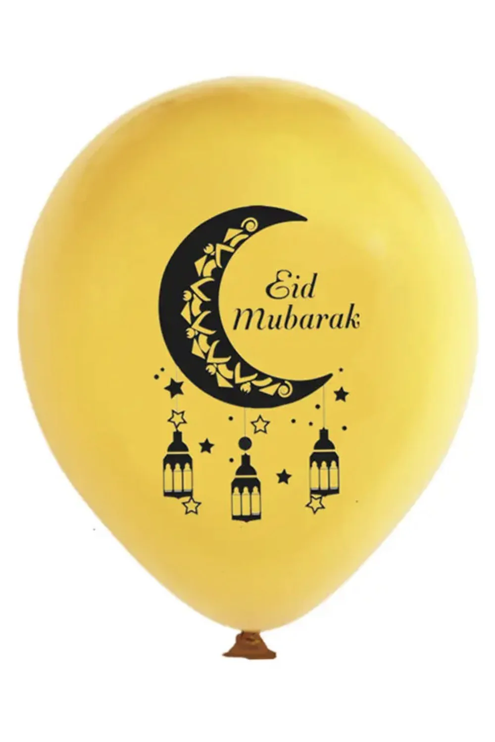 Lot de 12 ballons en latex Eid Mubarak – Spécial Ramadan 2026 - Image 3