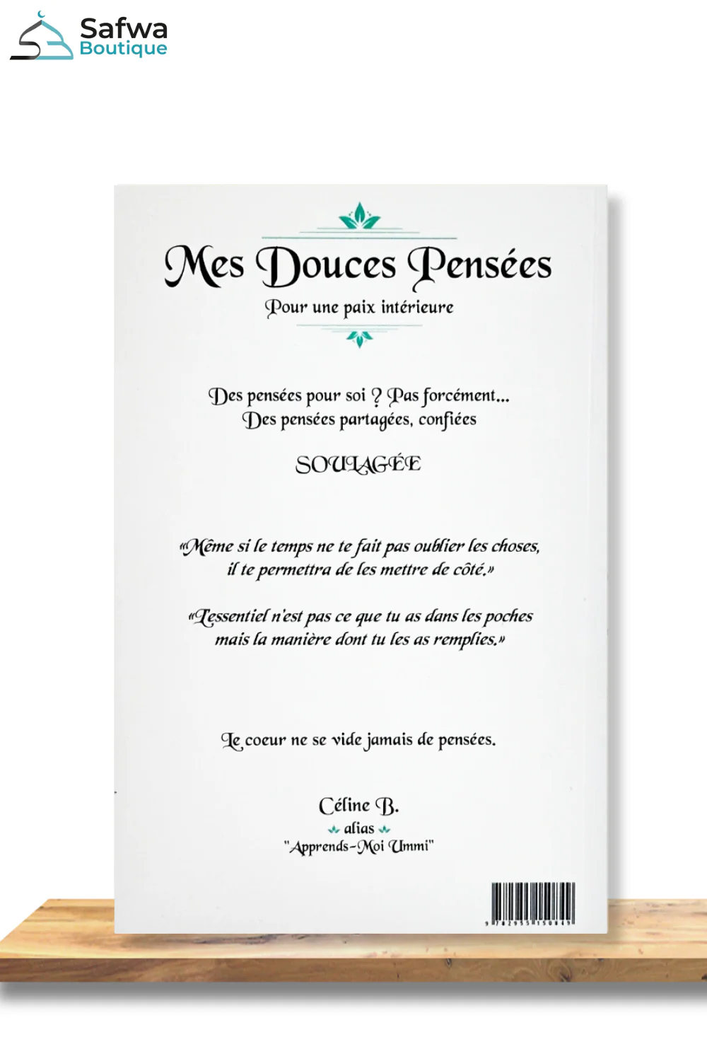 Mes douces pensées : Pour une paix intérieure de Céline B - Éditions Nour - Image 2