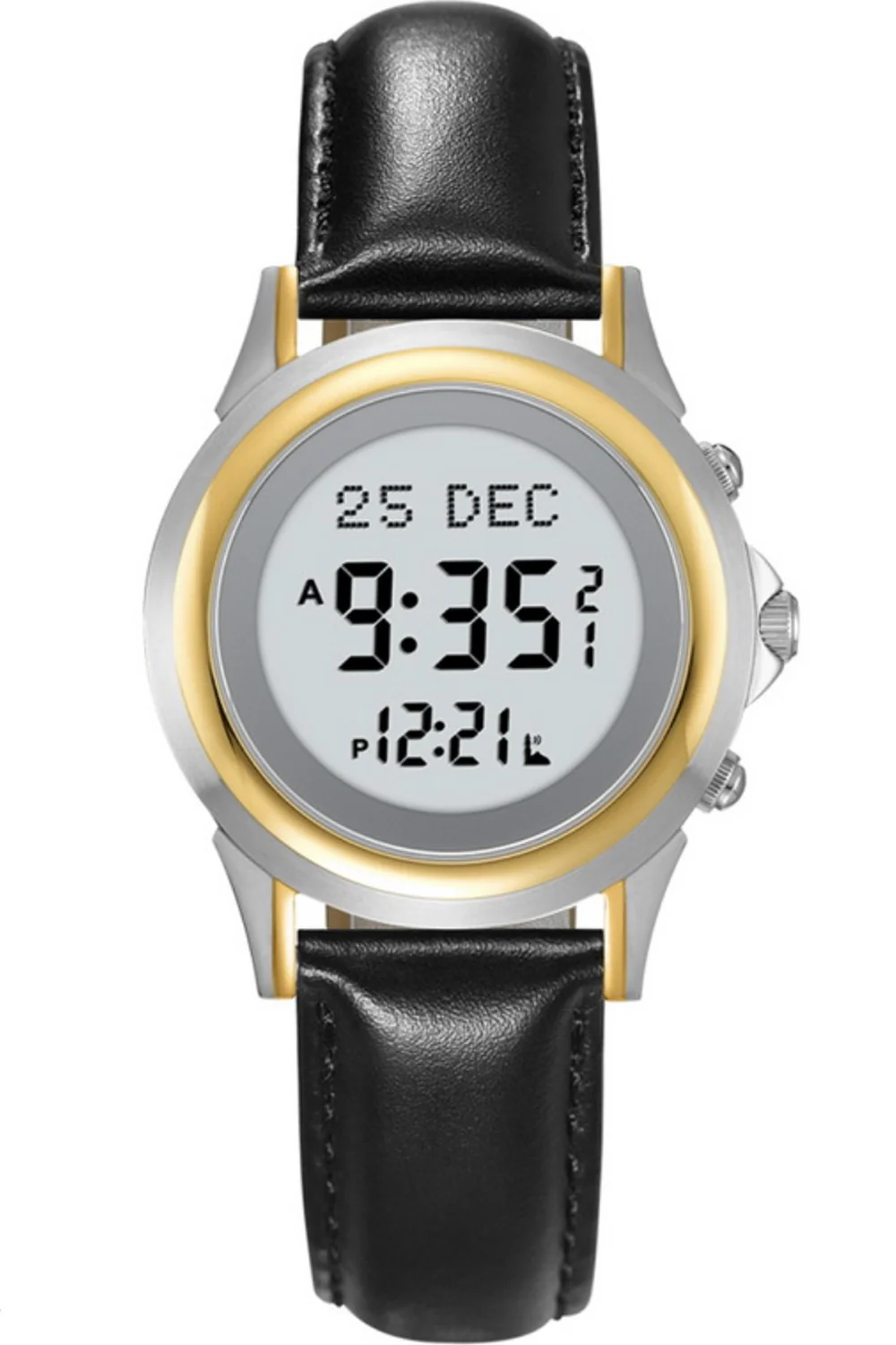 Montre de Luxe originale AL-HARAMEEN HA-6382 Montre Digitale horaires Azan, Montre azan numérique - Image 2