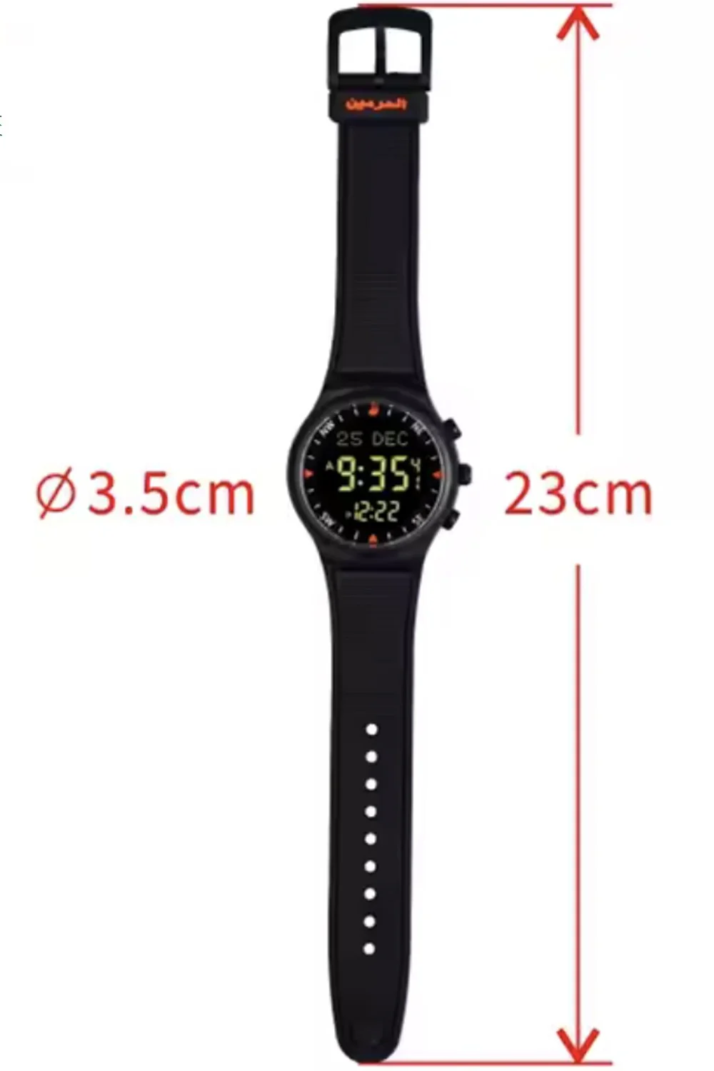 Montre de Sport originale AL-HARAMEEN HA-6506 Montre horaires Azan, Montre azan numérique - Image 3