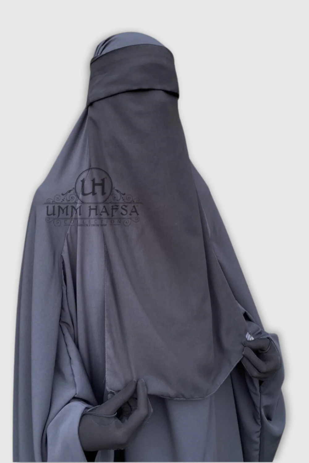 Niqab casquette 1 voile 60cm Umm Hafsa - Image 3