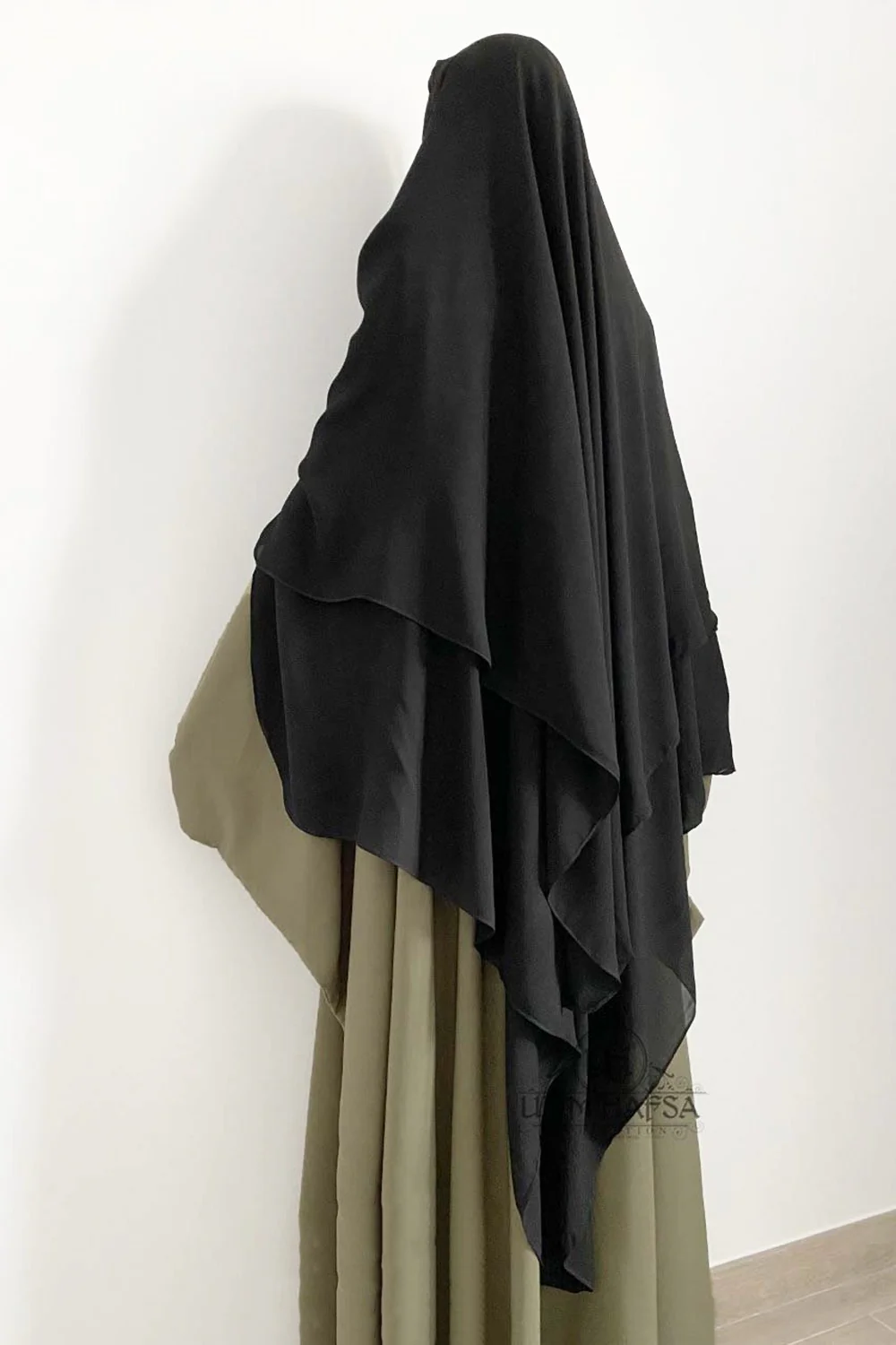 Niqab/Sitar cape à clips 1m50 Umm Hafsa - Image 2
