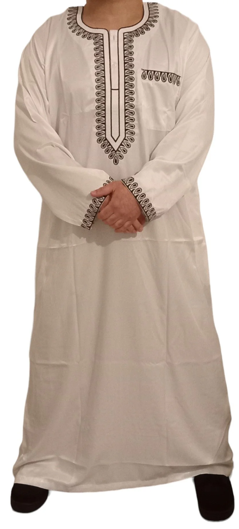 Qamis Sultan Classique Brodé – Manches Longues | Sultan - Image 3