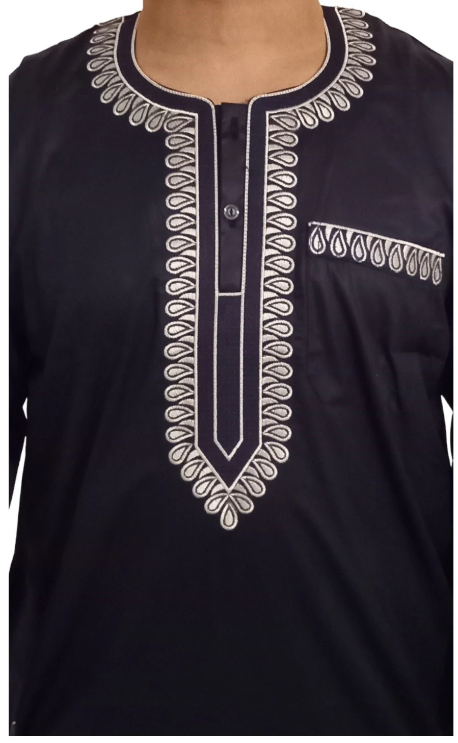 Qamis Sultan Classique Brodé – Manches Longues | Sultan - Image 9