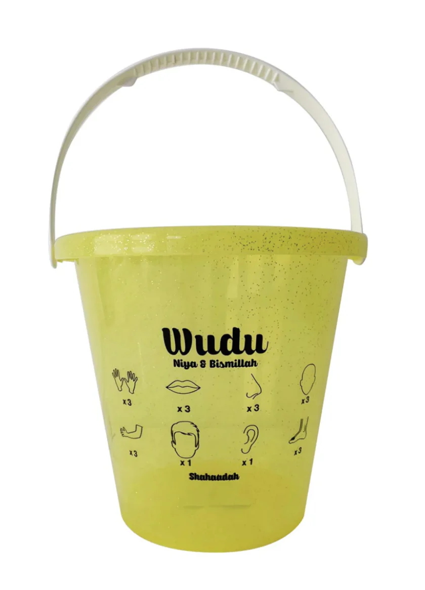 Seau pour les ablutions (Seau Wudu) pour enfants et adultes - Hadieth Benelux - Image 3