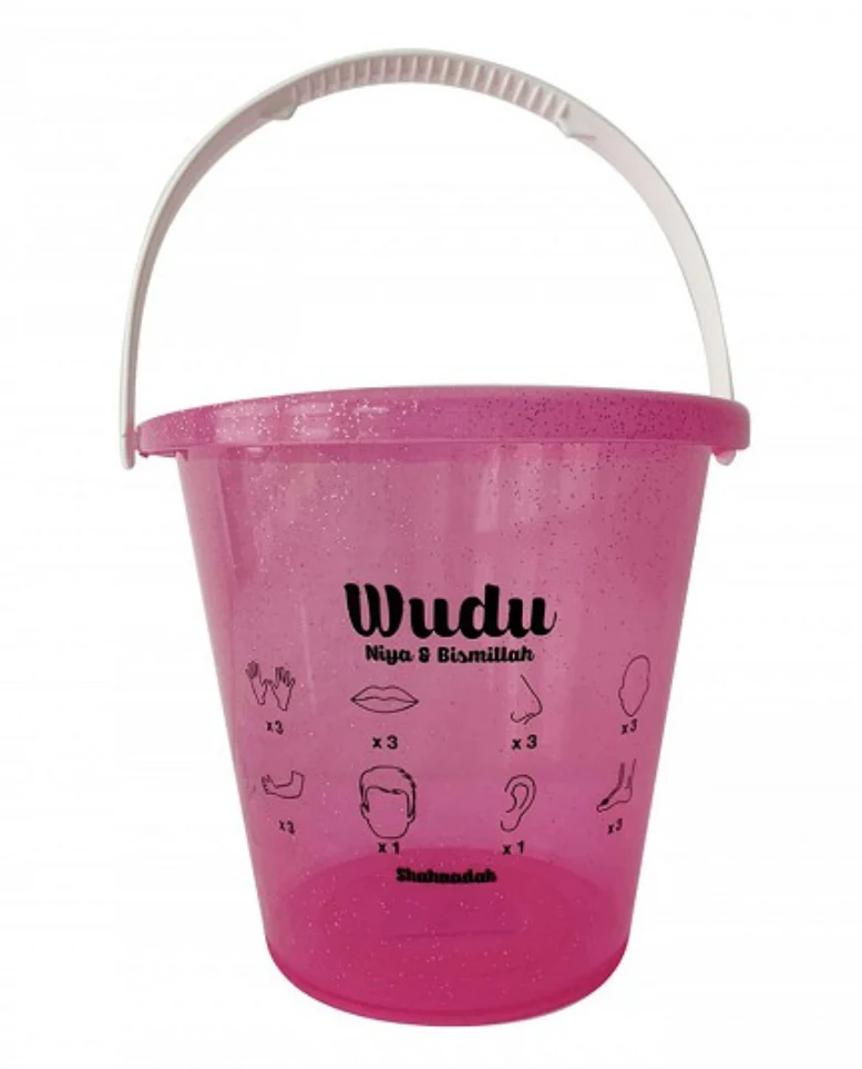 Seau pour les ablutions (Seau Wudu) pour enfants et adultes - Hadieth Benelux - Image 5