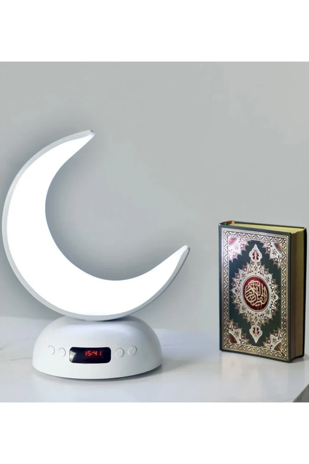 Veilleuse Coranique Lampe Lunaire SQ902 avec haut-parleur Coran Bluetooth connecte Android et iOS - Equantu SQ902 - Image 10